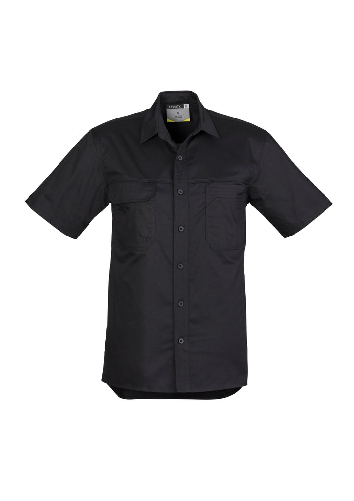 Syzmik ZW120 Mens Lightweight Tradie Short Sleeve Shirt