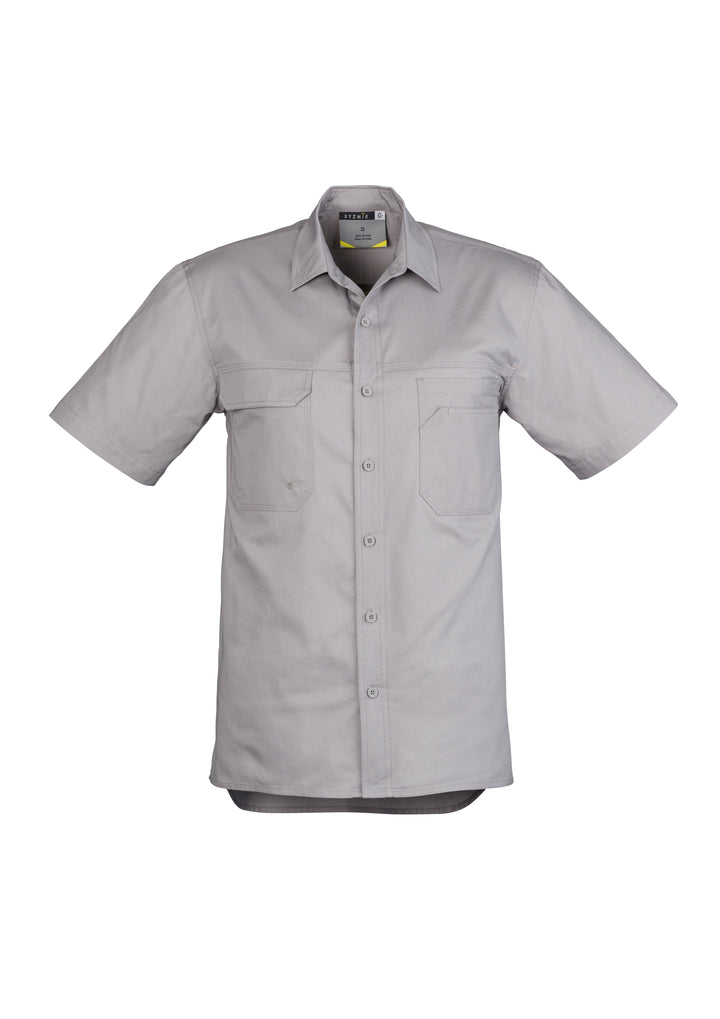 Syzmik ZW120 Mens Lightweight Tradie Short Sleeve Shirt