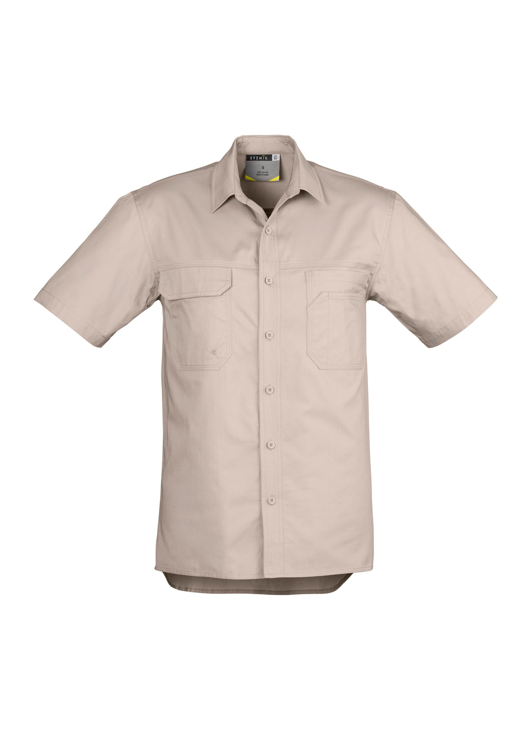 Syzmik ZW120 Mens Lightweight Tradie Short Sleeve Shirt