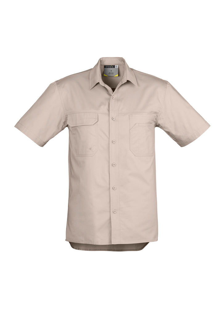 Syzmik ZW120 Mens Lightweight Tradie Short Sleeve Shirt