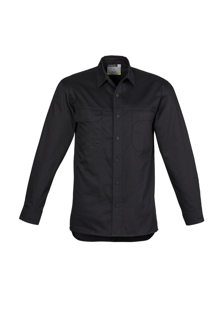 Syzmik ZW121 Mens Lightweight Tradie Long Sleeve Shirt