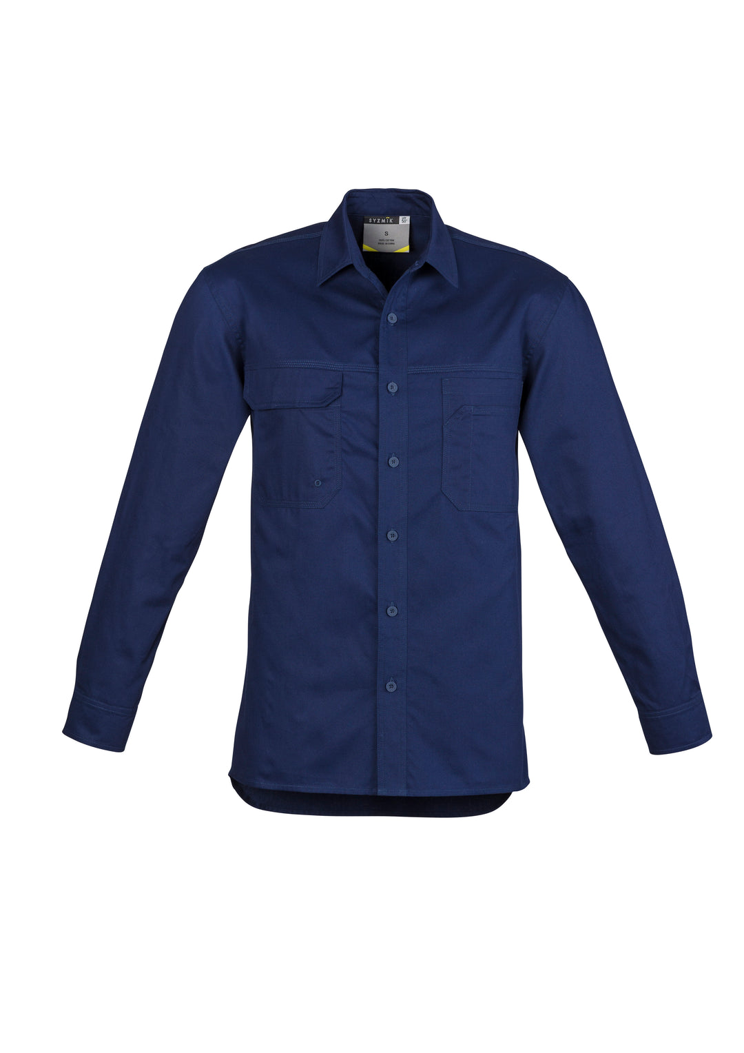 Syzmik ZW121 Mens Lightweight Tradie Long Sleeve Shirt