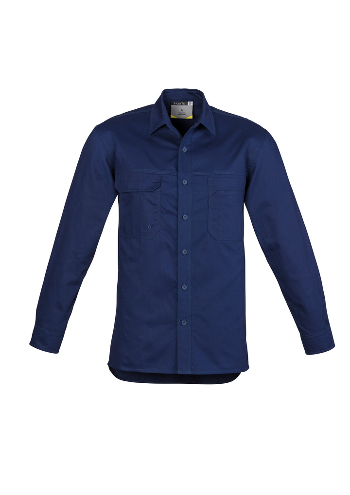Syzmik ZW121 Mens Lightweight Tradie Long Sleeve Shirt