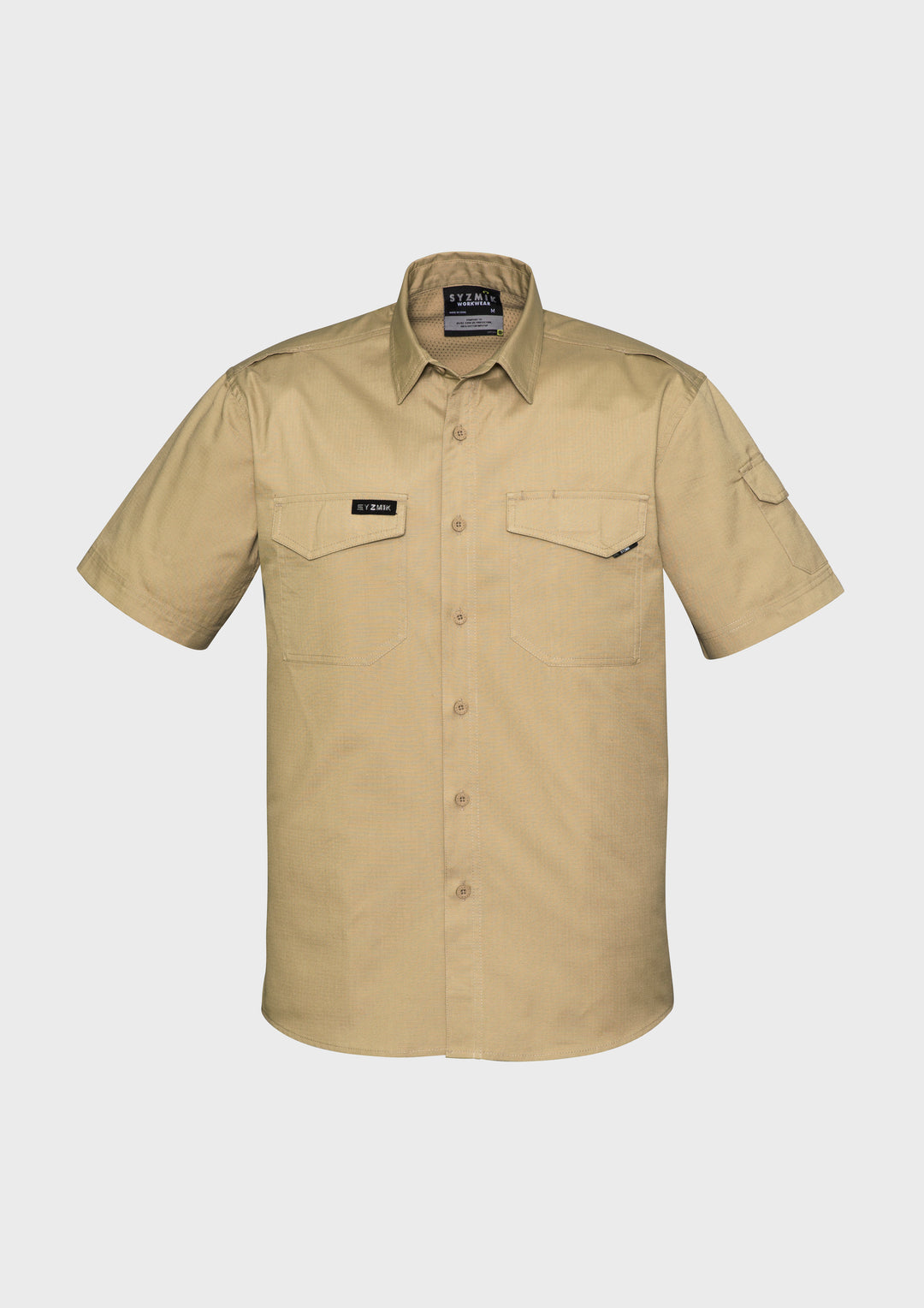 Syzmik ZW405 Mens Rugged Cooling Short Sleeve Shirt
