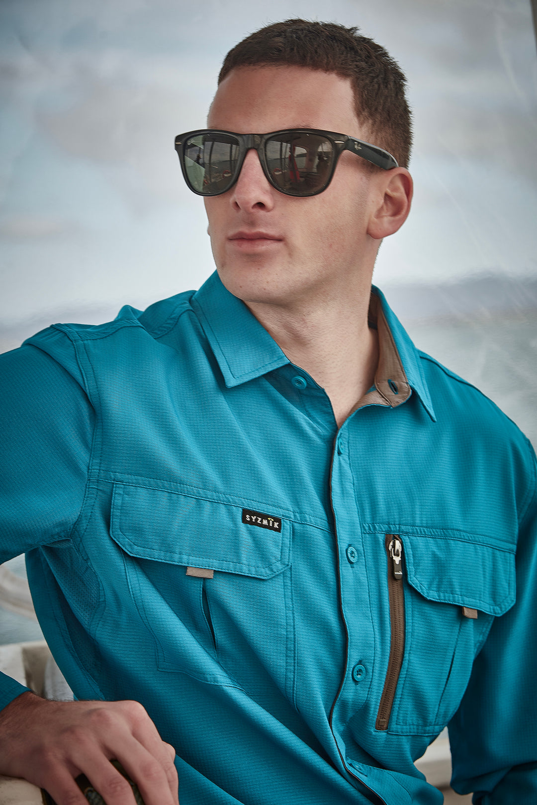 Syzmik ZW460 Mens Outdoor Long Sleeve Shirt