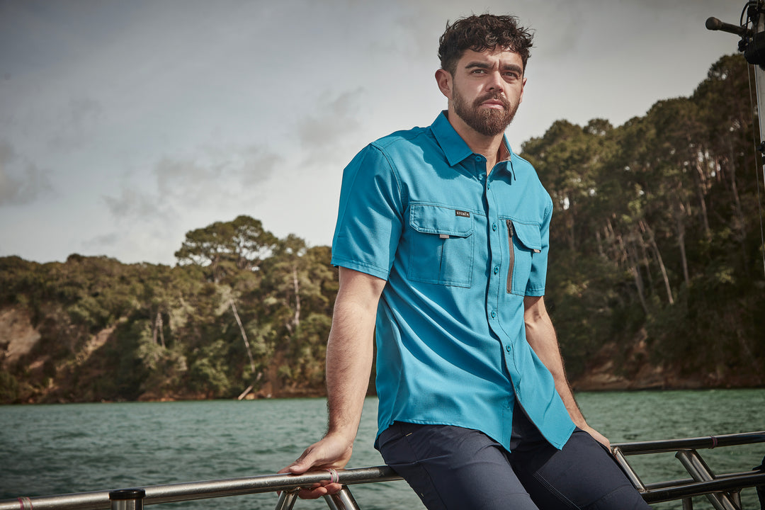 Syzmik ZW465 Mens Outdoor Short Sleeve Shirt