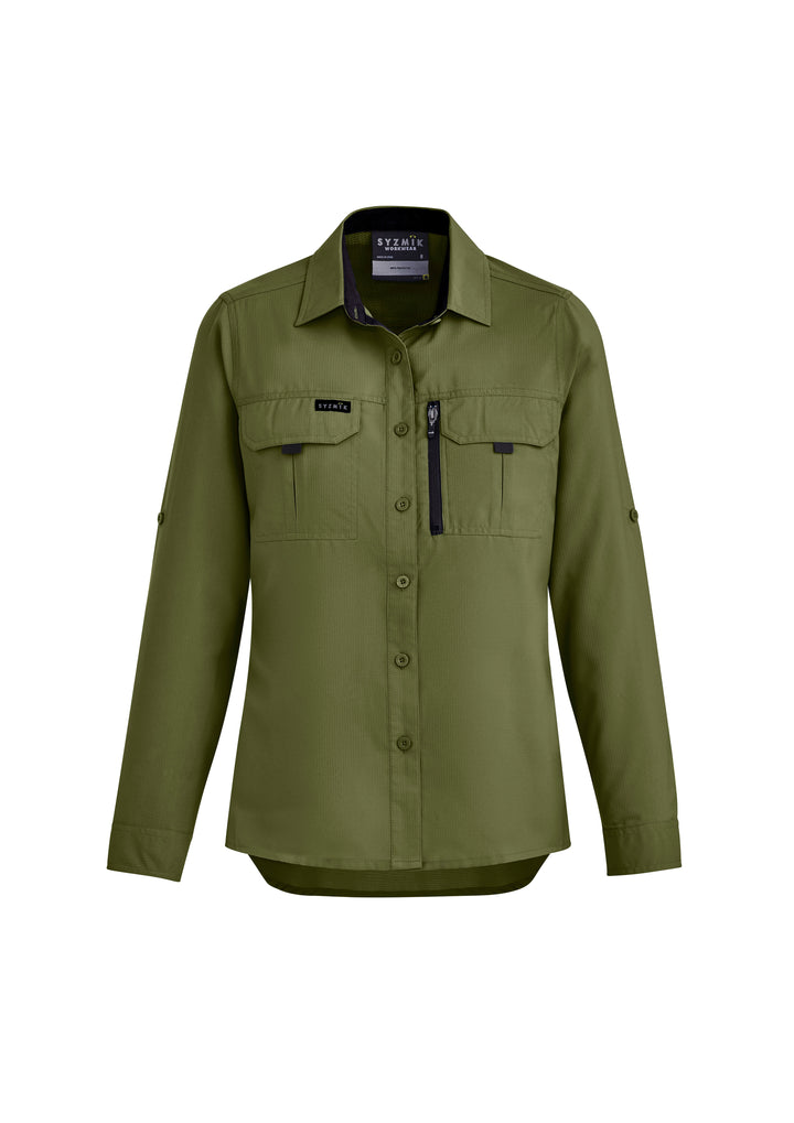 Syzmik ZW760 Womens Outdoor Long Sleeve Shirt