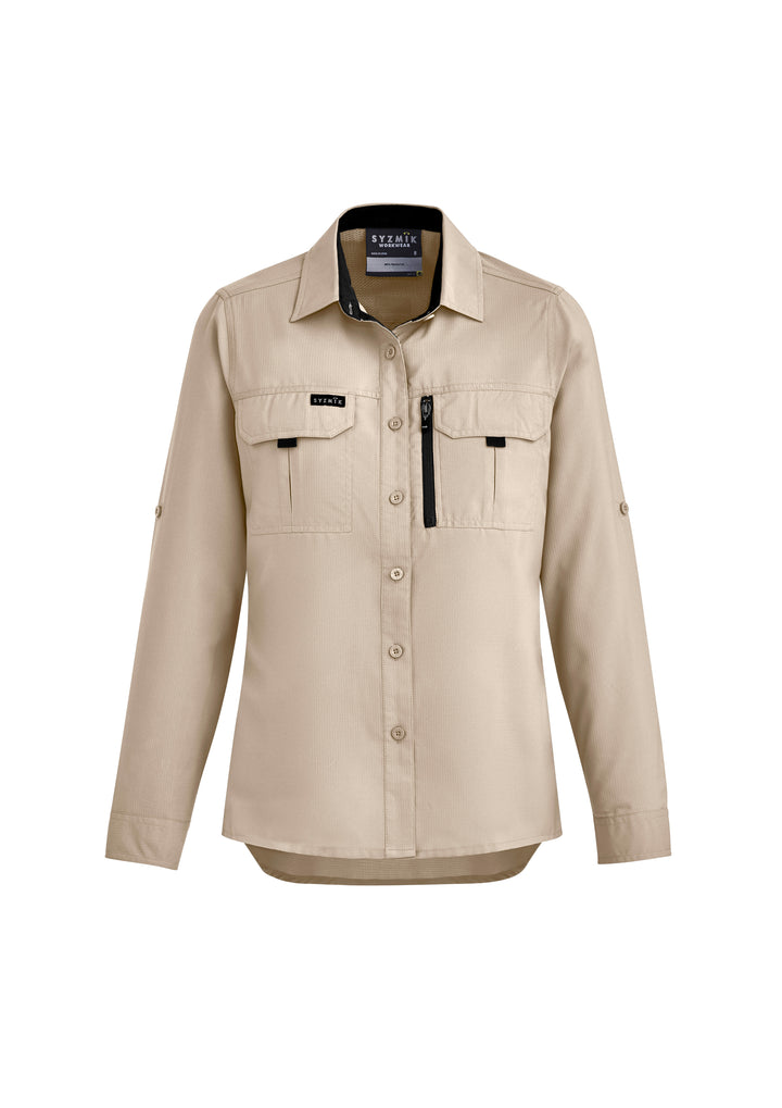 Syzmik ZW760 Womens Outdoor Long Sleeve Shirt