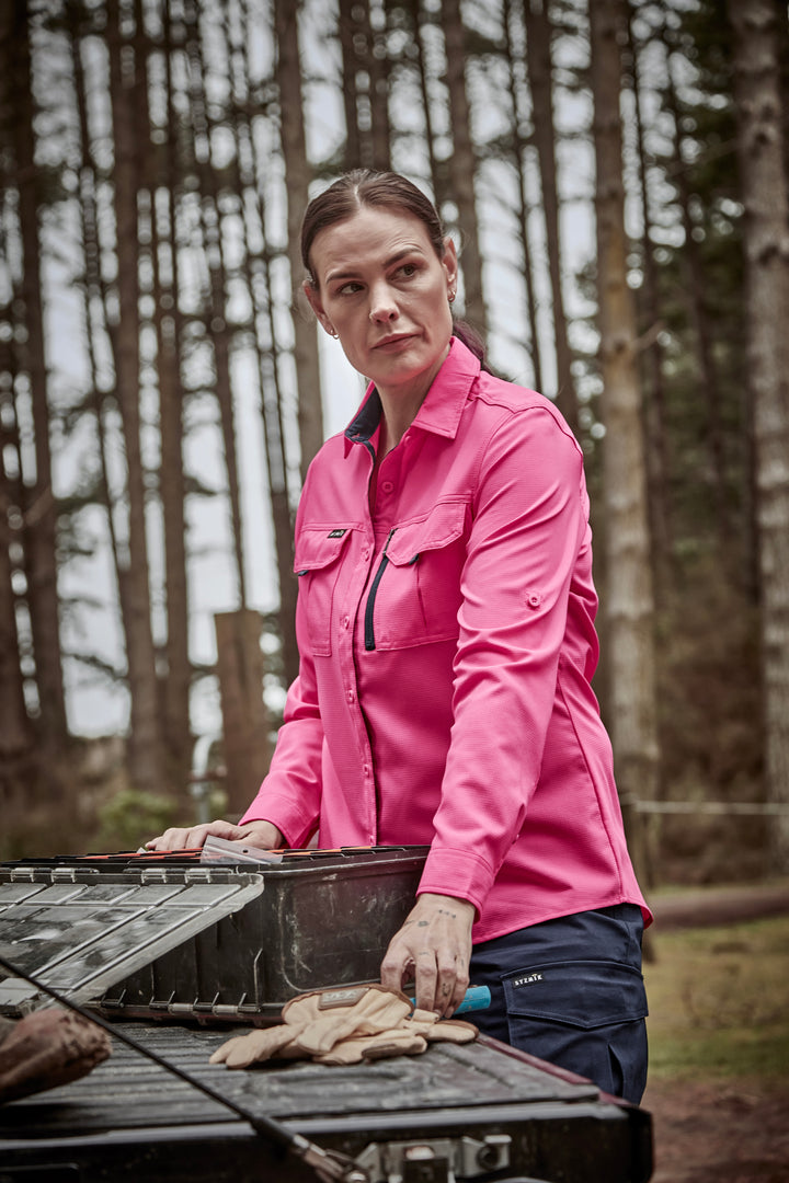 Syzmik ZW760 Womens Outdoor Long Sleeve Shirt