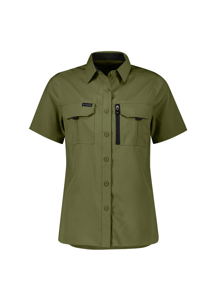 Syzmik ZW765 Womens Outdoor Short Sleeve Shirt