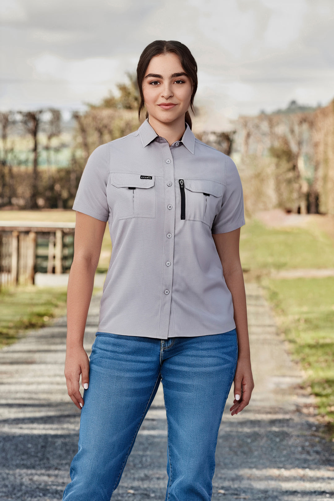 Syzmik ZW765 Womens Outdoor Short Sleeve Shirt