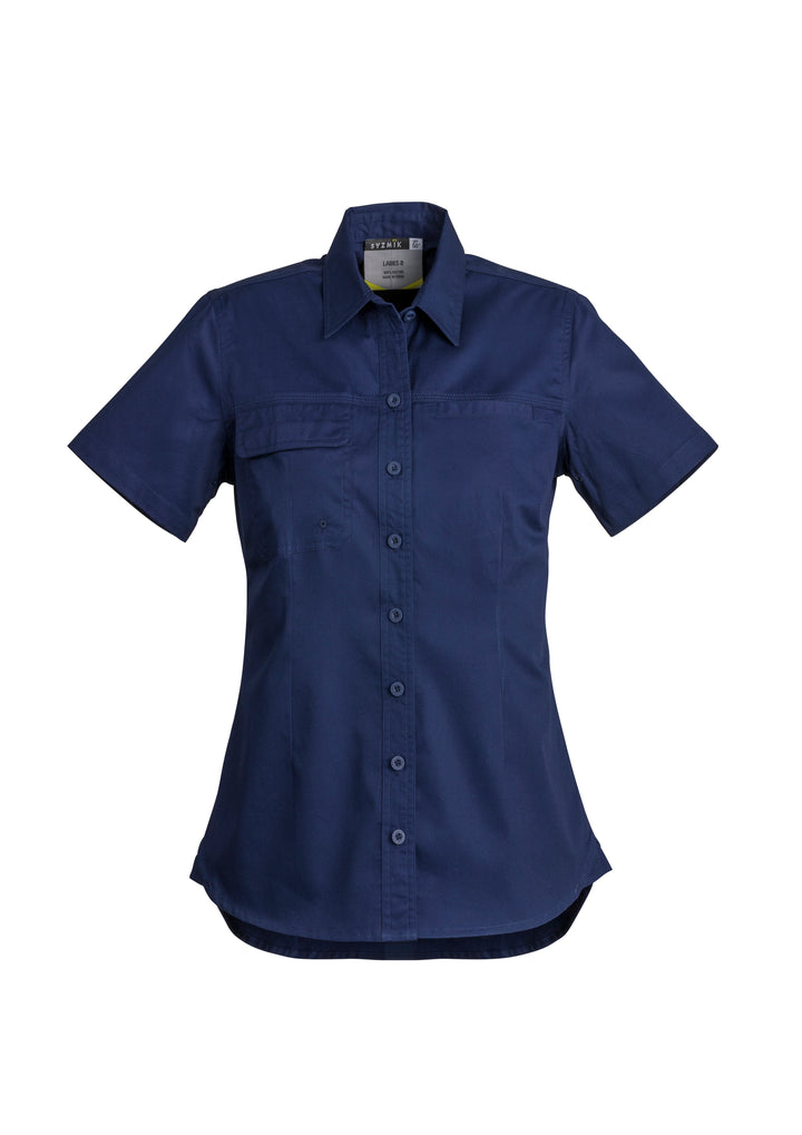Syzmik ZWL120 Womens Lightweight Tradie Short Sleeve Shirt